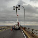 Corpoelec instaló 243 luminarias en el puente sobre el Lago de Maracaibo
