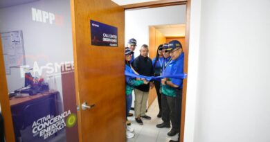 Inauguran Centro de Atención Telefónica “08000-FASMEE” del sector eléctrico