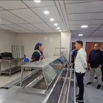 Supervisan espacios del comedor de la Subestación Convento en Miranda