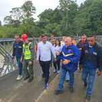 Avanza reconstrucción del puente sobre el río Guaruríes en Mérida