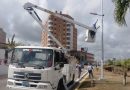 Activan más de mil puntos de alumbrado público en vías mirandinas