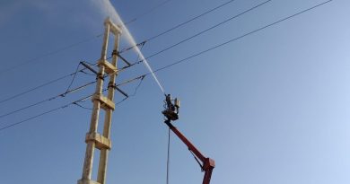Lavado técnico fortalece línea de transmisión Casanay-Chacopata en Sucre