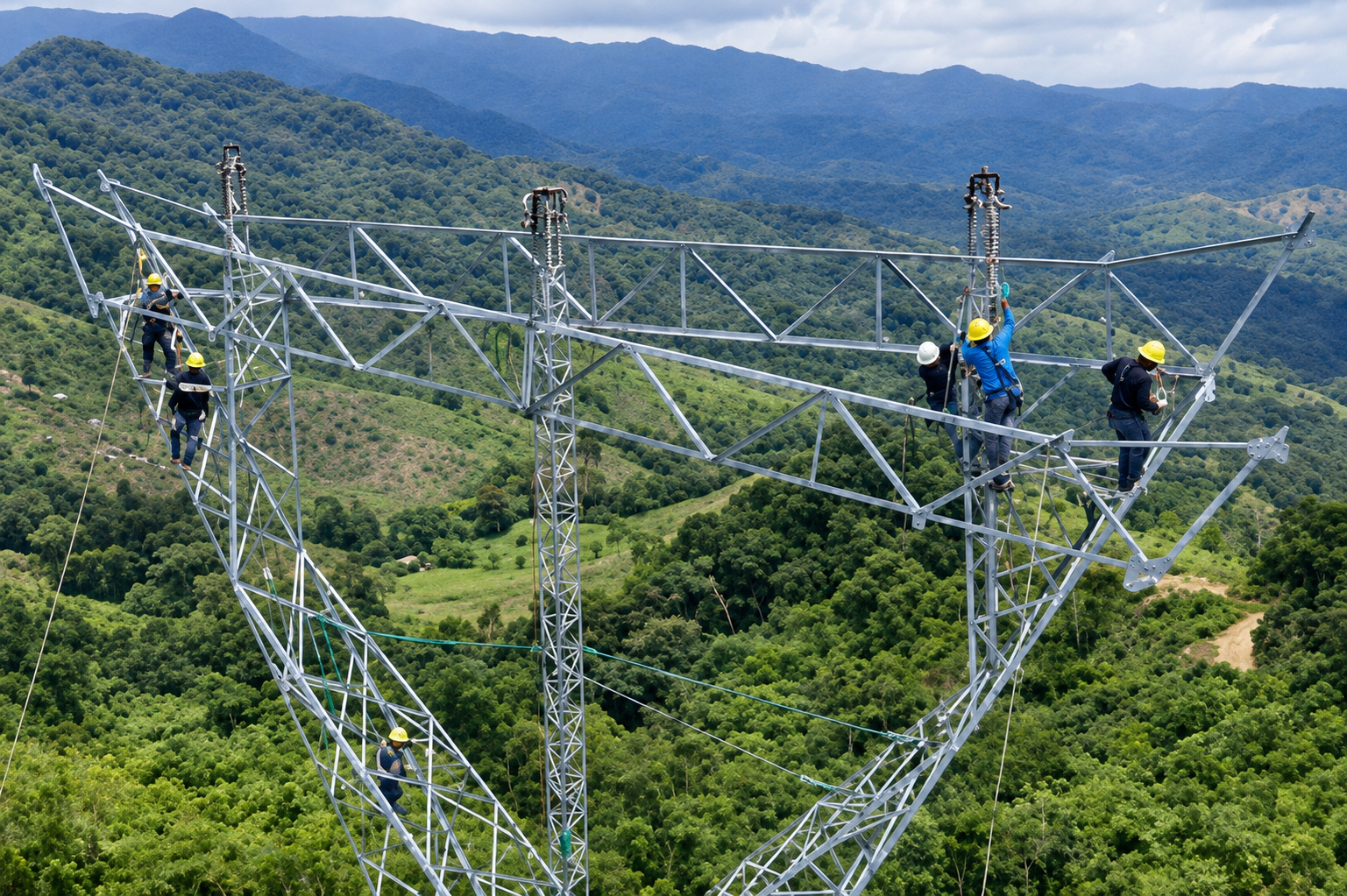 MPPEE avanza en la recuperación de infraestructuras eléctricas afectadas por los sismos