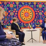 Presidenta Delcy Rodríguez lidera en Nueva York encuentro con la Directora General del FMI, Kristalina Georgieva