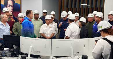 Estado Mayor avanza en el plan de recuperación del SEN tras inspección en El Guri Estado Mayor avanza en el plan de recuperación del SEN tras inspección en El Guri
